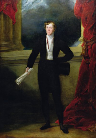 Retrato de William Spencer Cavendish, 6º duque de Devonshire, c.1822-86 de George Hayter