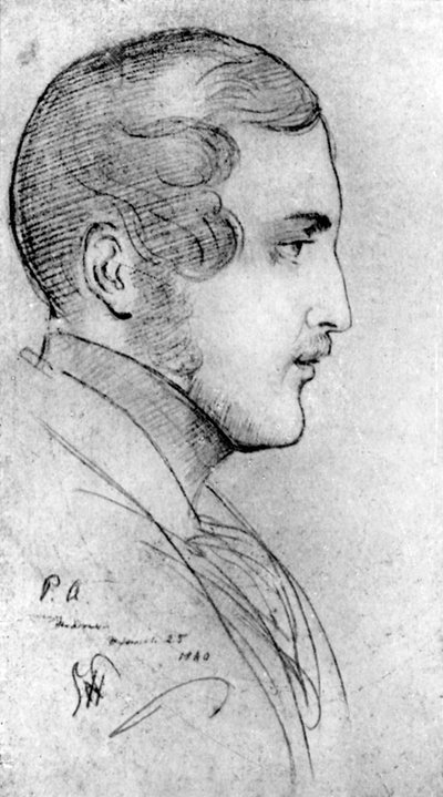 Príncipe consorte Alberto, esposo y consorte de la reina Victoria, 1901 de George Hayter
