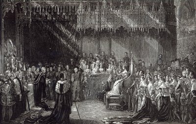La coronación de la reina de George Hayter
