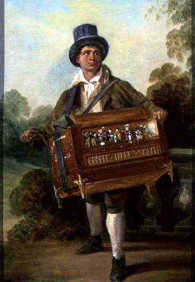 El jugador de zanfona de George Hayter