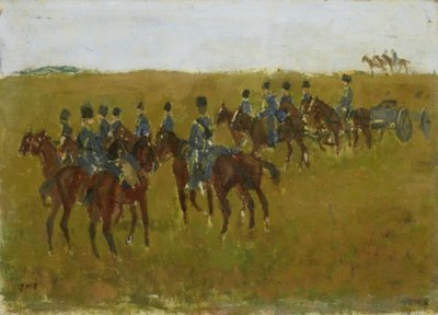 Artillería de maniobra de George Hendrik Breitner