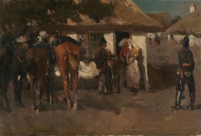 Alojamiento de las tropas de George Hendrik Breitner