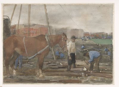Obra Oud-West en Ámsterdam de George Hendrik Breitner