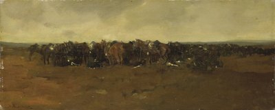 Caballería en reposo de George Hendrik Breitner