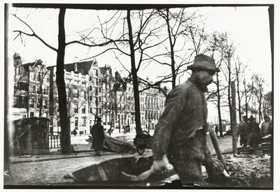 Avance en la Raadhuisstraat en Amsterdam de George Hendrik Breitner