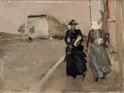 Ráfaga de viento de George Hendrik Breitner