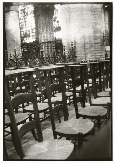 Interior de la iglesia en Francia de George Hendrik Breitner