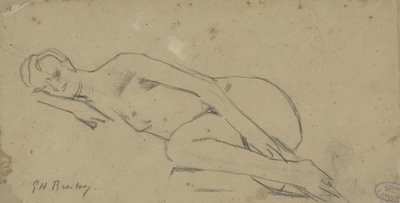 Mujer desnuda recostada de George Hendrik Breitner