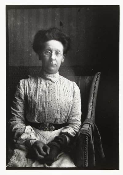 Retrato de Margaretha Breitner, la hermana del fotógrafo de George Hendrik Breitner