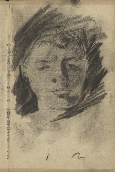 Retrato de una mujer desconocida de George Hendrik Breitner