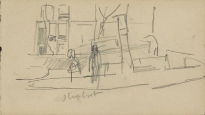 Remolcador en un canal de George Hendrik Breitner