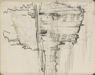 Paisaje urbano, posiblemente Amsterdam de George Hendrik Breitner