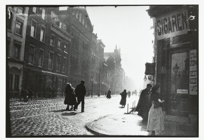 Vista de la calle en Róterdam de George Hendrik Breitner