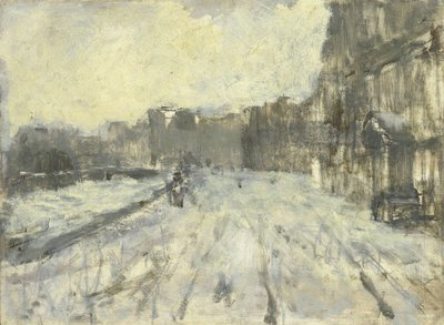 El Rokin, Ámsterdam de George Hendrik Breitner