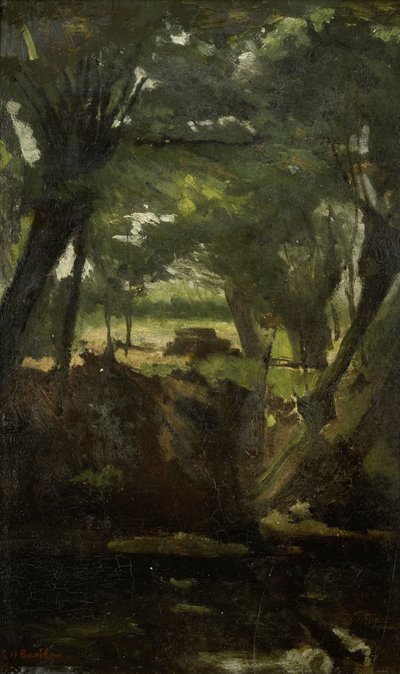 Vista en el bosque de George Hendrik Breitner