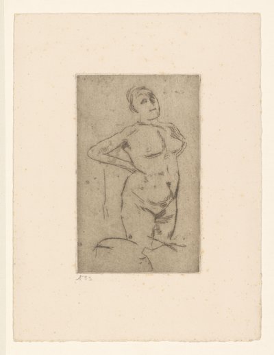 desnudo femenino de George Hendrik Breitner