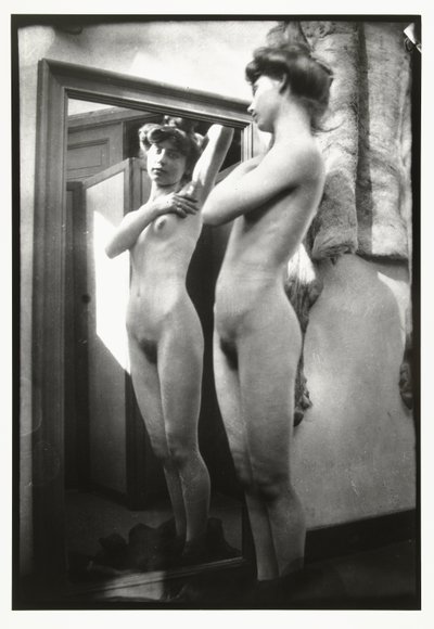 Desnudo femenino frente al espejo de George Hendrik Breitner