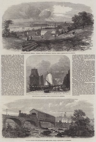La Guerra Civil en América de George Henry Andrews