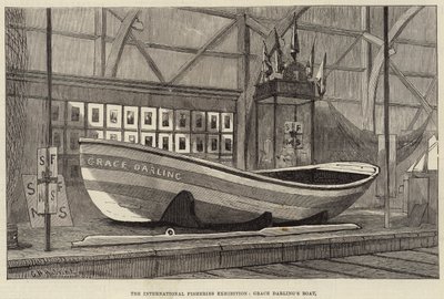 La Exposición Internacional de Pesca, el barco de Grace Darling de George Henry Andrews