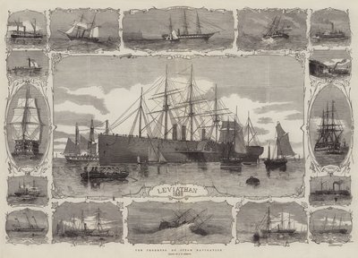 El progreso de la navegación a vapor de George Henry Andrews