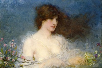 Un Idilio de Primavera de George Henry Boughton
