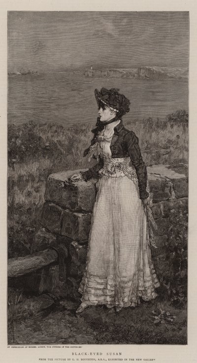 Susan de Ojos Negros de George Henry Boughton