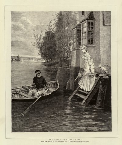 El Ferry, Una Tarifa Delicada de George Henry Boughton
