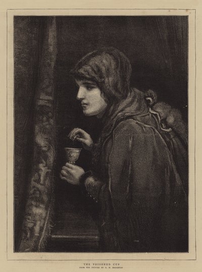 La copa envenenada de George Henry Boughton