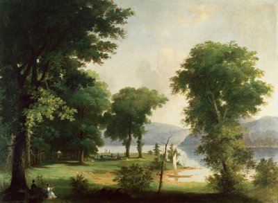 Un Día en el Hudson de George Henry Durrie