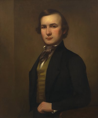 George Henry Durrie Autorretrato, 1843 de George Henry Durrie