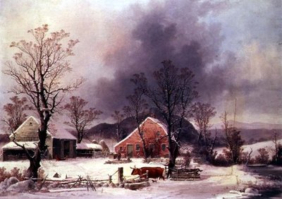 Regresando a la Granja de George Henry Durrie