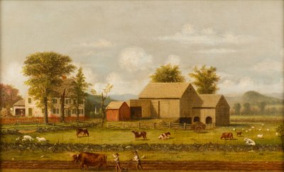 Escena campestre de verano de George Henry Durrie