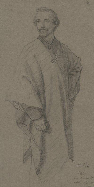 Autorretrato, 1870 de George Henry Hall