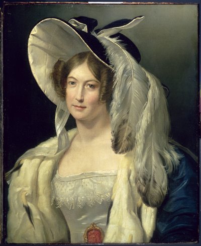 Victoria May Louise, Duquesa de Kent (1786-1861) de George Henry Harlow
