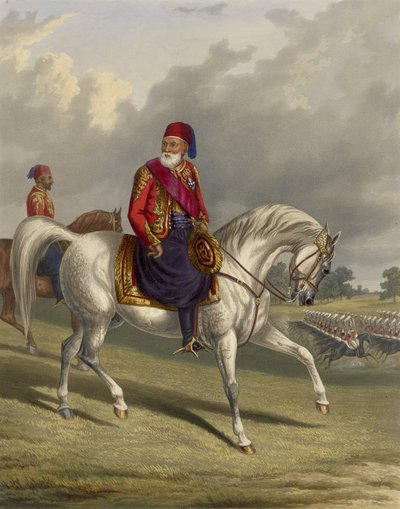 Ibrahim Pasha de Egipto 1789-1848, 1846 de George Henry Laporte