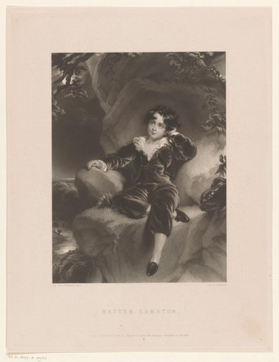 Retrato de Charles William Lambton Portret de Charles William Lambton de George Henry Phillips