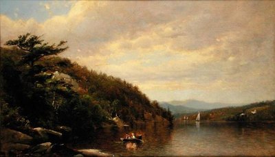 Paseo en bote en el lago George de George Henry Smillie
