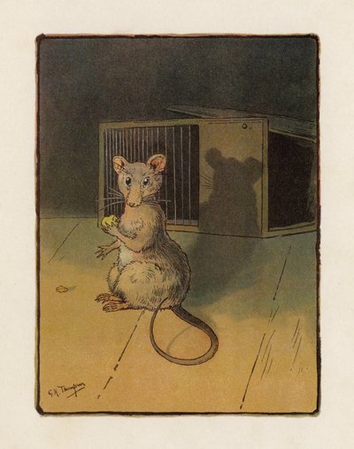El ratón (litografía en color) de George Henry Thompson