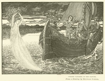 Undine desaparece en el Danubio de George Heywood Maunoir Sumner