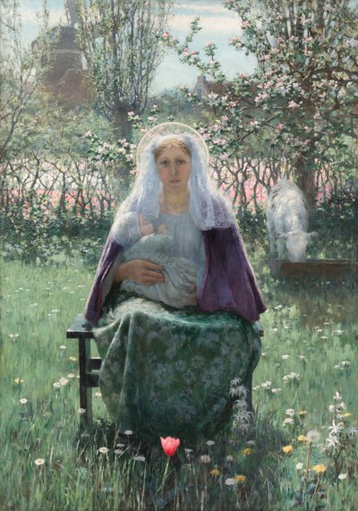 La madre bendita de George Hitchcock