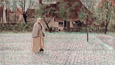 El jardinero de tulipanes de George Hitchcock