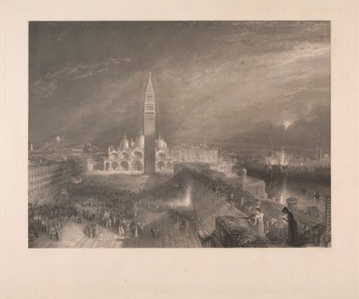 Plaza de San Marcos, Venecia - Julieta y su enfermera de George Hollis