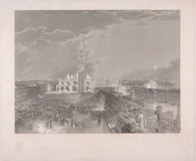 Plaza de San Marcos, Venecia - Julieta y su enfermera de George Hollis