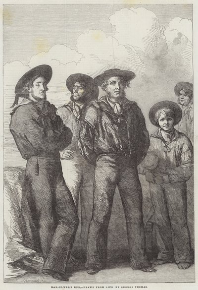 Hombres de guerra de George Housman Thomas
