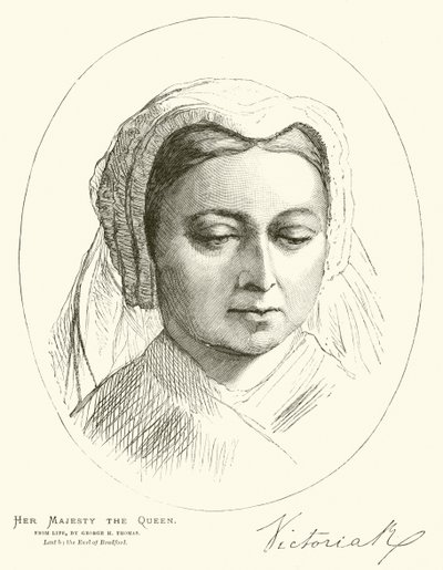 Reina Victoria de George Housman after Thomas