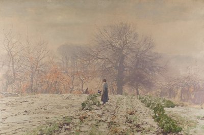 Mañana de invierno (óleo sobre lienzo) de George Houston