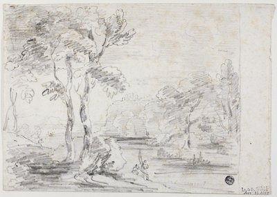 Paisaje arcadiano, 1805 de George Howland Beaumont