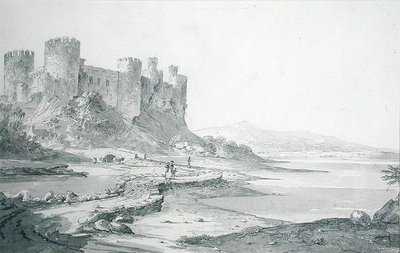 Castillo de Conway de George Howland Beaumont