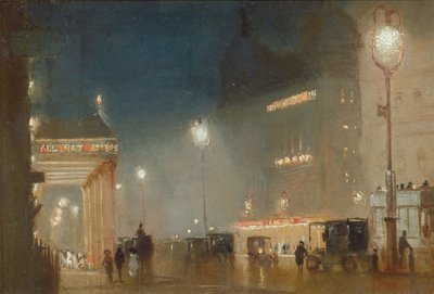 El Haymarket, Londres, c.1910 de George Hyde Pownall