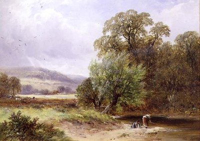 Un arroyo cerca de Barrow de George II Turner